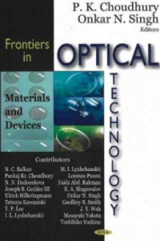 Kniha Frontiers in Optical Technology 