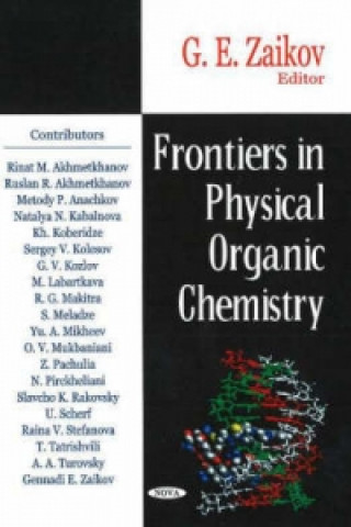 Carte Frontiers in Physical Organic Chemistry 