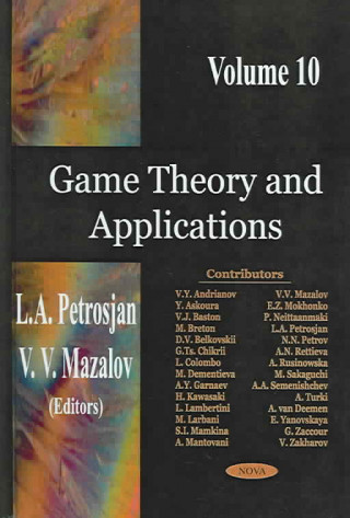 Könyv Game Theory & Applications, Volume 10 Vladimir V. Mazalov