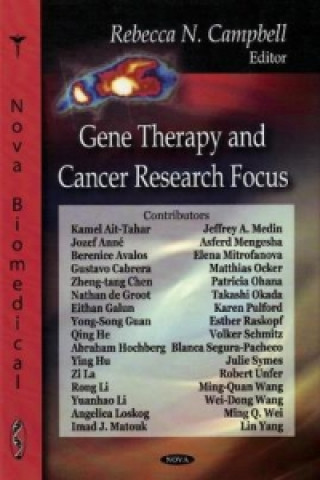 Книга Gene Therapy & Cancer Research Focus 