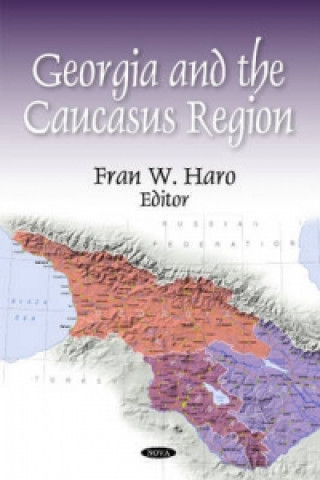 Carte Georgia & the Caucasus Region 