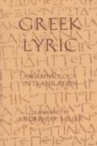 Knjiga Greek Lyric 