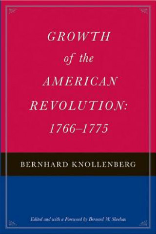 Carte Growth of the American Revolution, 1766-1775 Bernhard Knollenberg