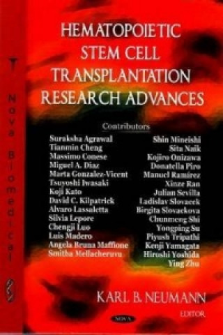 Kniha Hematopoietic Stem Cell Transplantation Research Advances Karl B Neumann