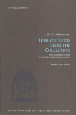 Carte Hieratic Texts from the Collection Kim Ryholt