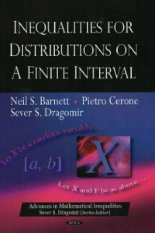 Könyv Inequalities for Distributions on a Finite Interval 