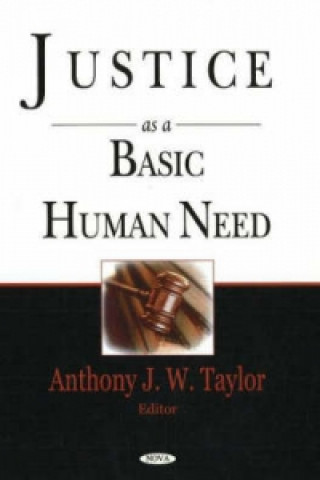 Kniha Justice as a Basic Human Need 