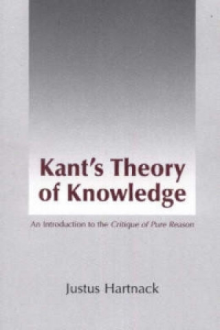 Könyv Kant's Theory of Knowledge Hartnack