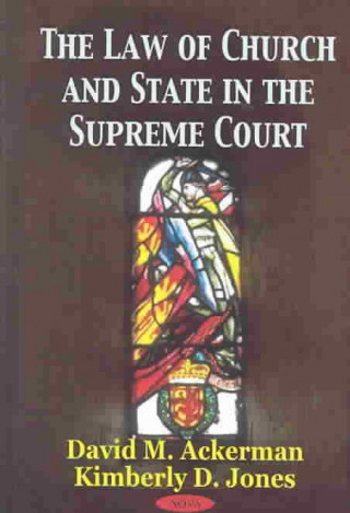 Kniha Law of Church & State in the Supreme Court Kimberly D. Jones