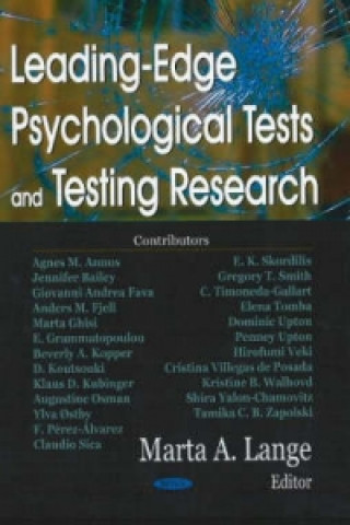 Книга Leading-Edge Psychological Tests & Testing Research 