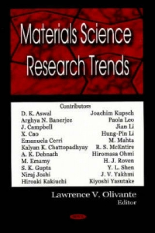 Könyv Materials Science Research Trends 