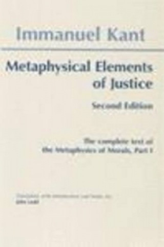 Carte Metaphysical Elements of Justice John Ladd