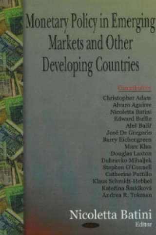 Carte Monetary Policy in Emerging Markets & Other Developing Countries 