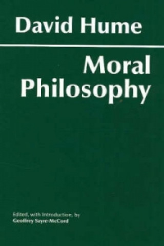 Kniha Hume: Moral Philosophy David Hume