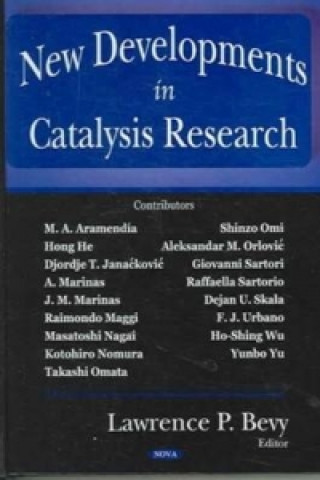 Knjiga New Developments in Catalysis Research Lawrence P. Bevy