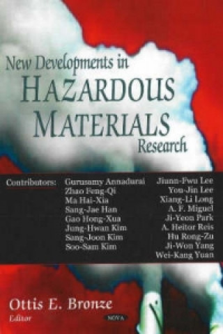 Livre New Developments in Hazardous Materials Research 