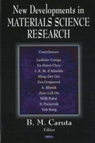 Книга New Developments in Materials Science Research 