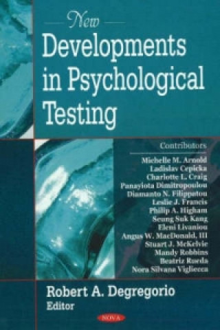 Kniha New Developments in Psychological Testing 