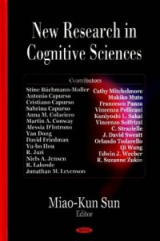 Książka New Research in Cognitive Sciences 