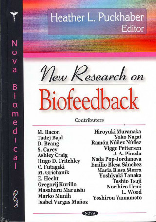 Könyv New Research on Biofeedback 