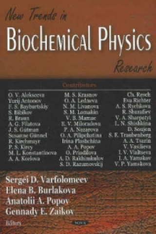 Könyv New Trends in Biochemical Physics Research 