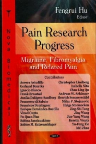 Knjiga Pain Research Progress Fengrui Hu