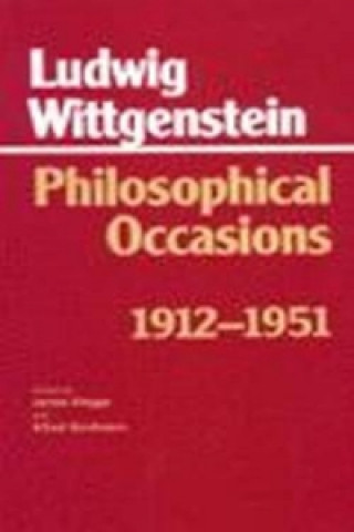 Carte Philosophical Occasions: 1912-1951 Alfred Nordmann