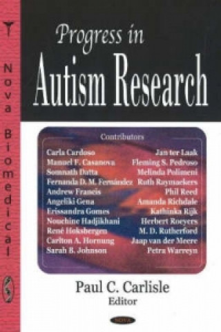 Книга Progress in Autism Research Paul C. Carlisle