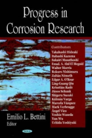Könyv Progress in Corrosion Research 
