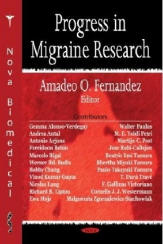 Livre Progress in Migraine Research 