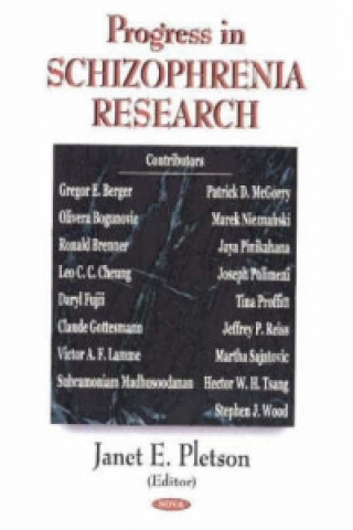 Könyv Progress in Schizophrenia Research 
