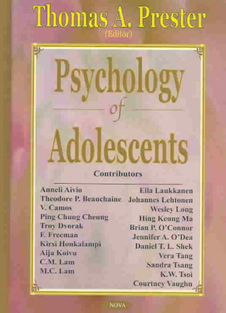 Carte Psychology of Adolescents T Prester