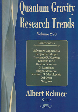 Книга Quantum Gravity Research Trends Albert Reimer