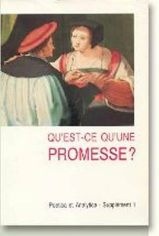 Kniha Qu'est-Ce Qu'une Promesse? 