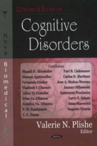 Kniha Research Focus on Cognitive Disorders Valerie N. Plishe