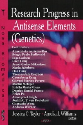 Kniha Research Progress in Antisense Elements (Genetics) Amelia J. Williams
