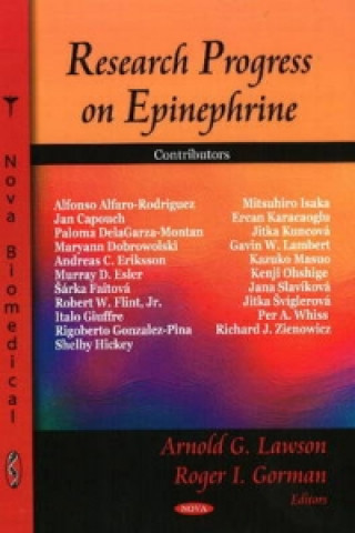 Kniha Research Progress on Epinephrine Roger I. Gorman