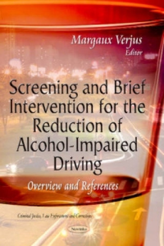 Książka Screening & Brief Intervention for the Reduction of Alcohol-Impaired Driving 