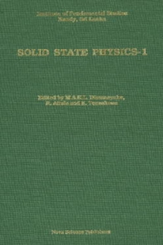 Knjiga Solid State Physics 1 K Tennakone