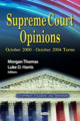 Książka Supreme Court Opinions 