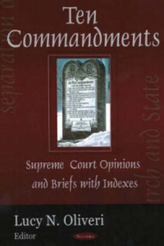 Knjiga Ten Commandments Lucy N Oliveri