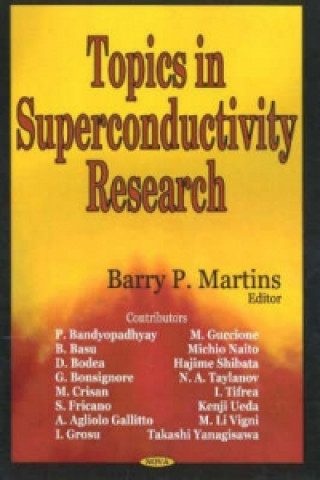 Knjiga Topics in Superconductivity Research 