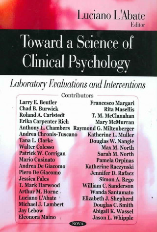 Kniha Toward a Science of Clinical Psychology 