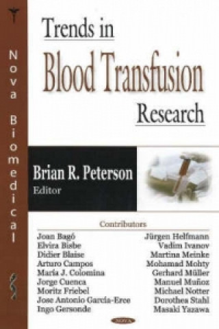 Kniha Trends in Blood Transfusion Research 