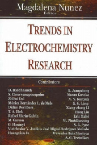 Könyv Trends in Electrochemistry Research Magdalena Nunez