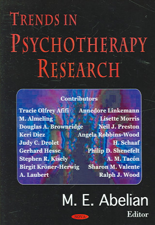 Książka Trends in Psychotherapy Research M. E. Abelian