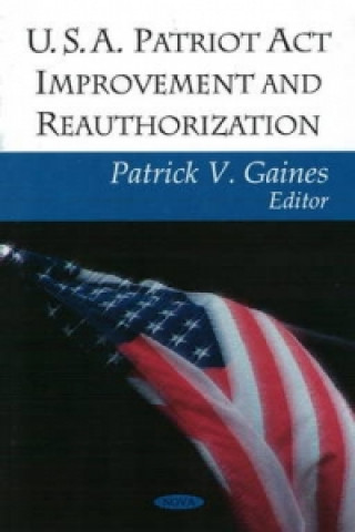 Könyv USA Patriot Improvement Reauthorization 