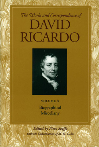 Kniha Works and Correspondence of David Ricardo David Ricardo