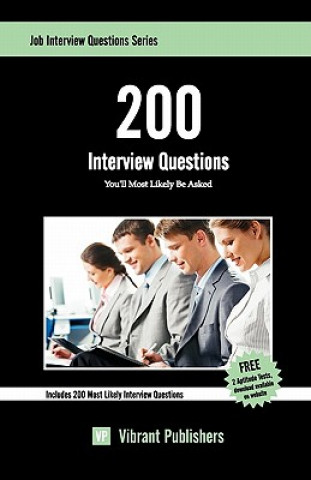 Carte 200 Interview Questions You'll Most Likely Be Asked Vibrant Publishers
