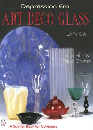 Carte Depression Era Art Deco Glass Leslie A Piana